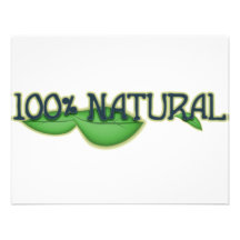 100% natural convite personalizados