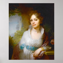 1797 - Retrato de M.I.Lopukhina Posters