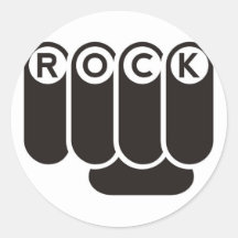 1ROCK ADESIVO REDONDO