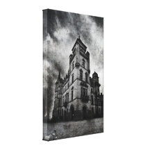 2 assombrados - Impressão esticado das canvas Impressão De Canvas Esticada