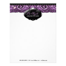 311-Lace De Luxe - violeta Papel De Carta