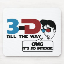 3 d todos os vidros retros da maneira mouse pad