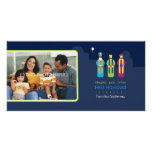 3 Reyes (espanhola) Cartão Com Foto Personalizado