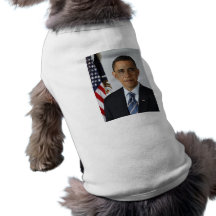 44 Barack Obama Camisa Para Cães