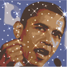 44o Presidente de EUA Barack Obama Escultura De Fotos