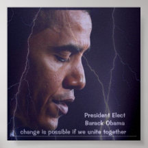 44o Presidente do poster dos EUA Barack Obama