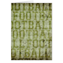 5417_football OSTENTA os VERDES TE do FUTEBOL da T Cartão
