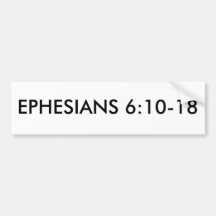6:10 de EPHESIANS - 18 Adesivos