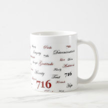 716 afortunado caneca