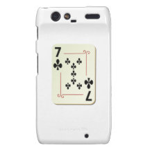 7 do cartão de jogo dos clubes motorola droid RAZR capa