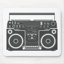 80s Boombox Mouse Pads