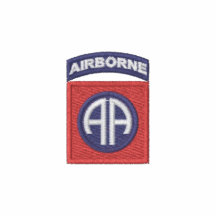 82nd Pólo transportado por via aérea Camisa Polo Bordada