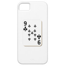 9 do cartão de jogo dos clubes iPhone 5 capas