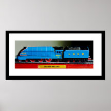 a4 pato selvagem LNER Poster