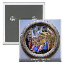 A adoração dos Magi TondoBy Lippi Fra Filipo Pins