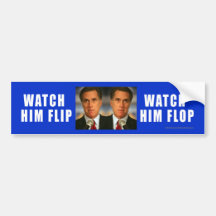 A Anti-Romney etiqueta olha-o lançar Adesivo