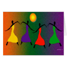 A arte da dança cartões