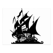 A baía do pirata cartão postal