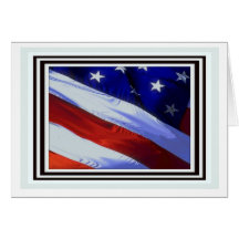 A BANDEIRA AMERICANA QUADRO CARTÕES