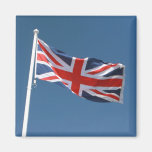 A bandeira de Union Jack do Reino Unido ímãs