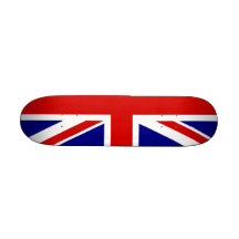 A bandeira de Union Jack Skate Boards