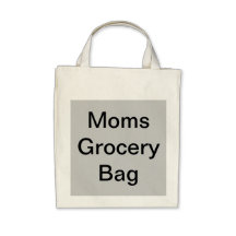 A bolsa de compra da mãe
