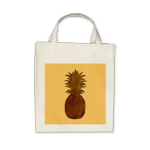 A bolsa de compra do abacaxi