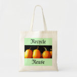 A bolsa de compra reusar e de reciclar