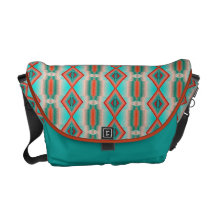A bolsa mensageiro bonito, na moda dos padrões
