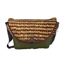 A bolsa mensageiro da arte da trança de ouro