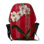 "A bolsa mensageiro de Phalie vermelho do damasco"