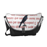 A bolsa mensageiro do corvo