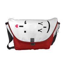 A bolsa mensageiro do Flirty-Rickshaw