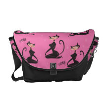 A bolsa mensageiro do gatinho de Fiona