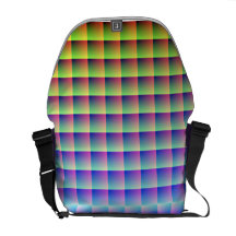 A bolsa mensageiro do rickshaw de milhão cores