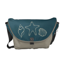 A bolsa mensageiro do Seashell