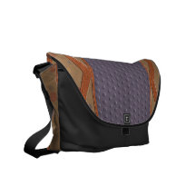 A bolsa mensageiro modelada do rickshaw da cremalh