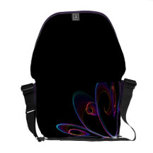 A bolsa mensageiro rodada colorida