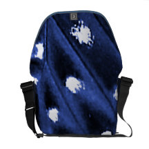 A borboleta mancha a bolsa mensageiro do rickshaw 