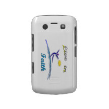 A caixa de Blackberry, vive na fé Capa Blackberry Case-Mate