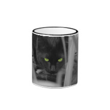 A caneca do Meow do gato