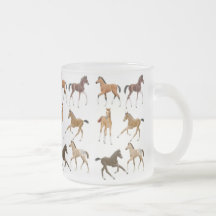 A caneca Frisky dos potros