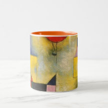 A caneca Paul Klee do artista