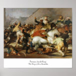 A carga de Mamelukes Francisco José de Goya Posters