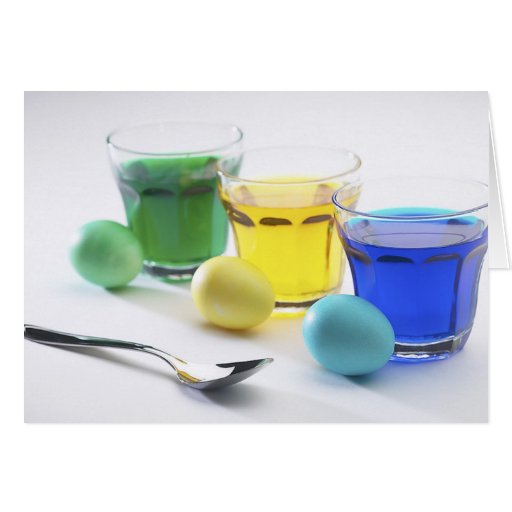 A coloração Eggs o cartão