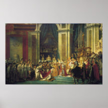 A coroação de Napoleon Posteres