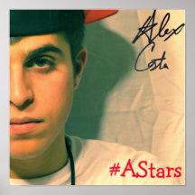 A costela de Alex autografou o poster (12x12)