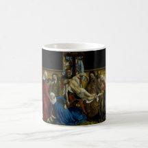 A descida de Rogier van der Weyden transversal Canecas