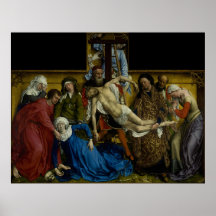 A descida de Rogier van der Weyden transversal Posters