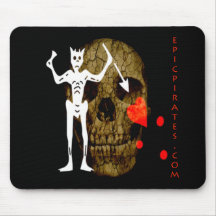 A epopeia pirateia a bandeira #1 mouse pad